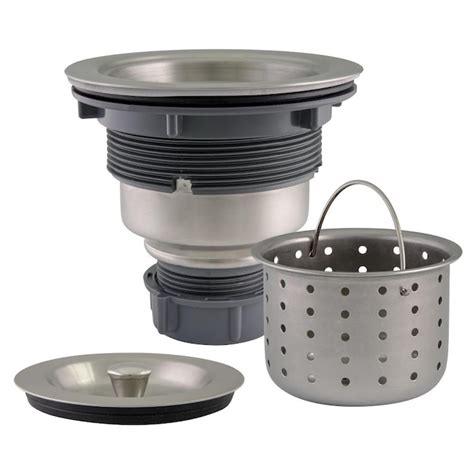 sink drain basket|Kitchen Sink Strainers & Strainer Baskets